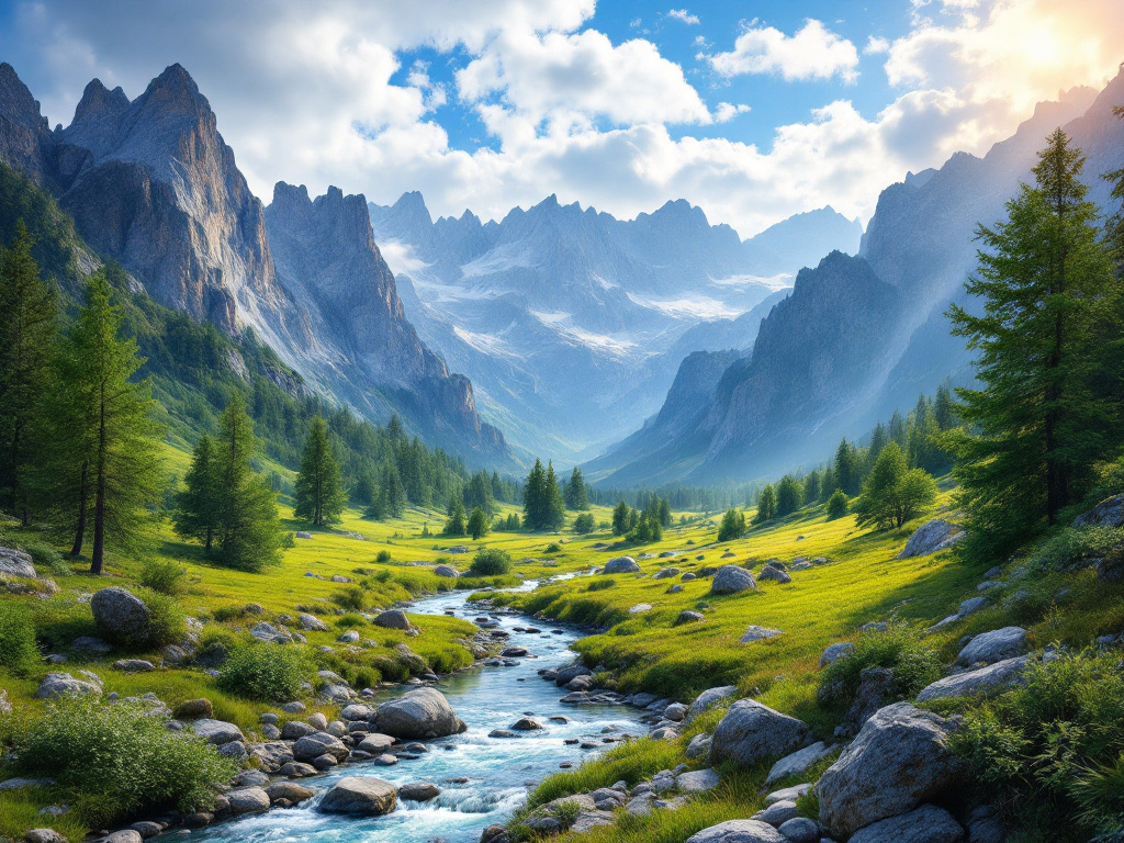 Valbona Dalen Nationalpark