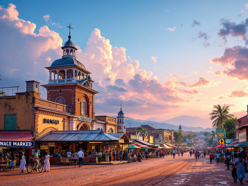 Bangui Centrale Marked