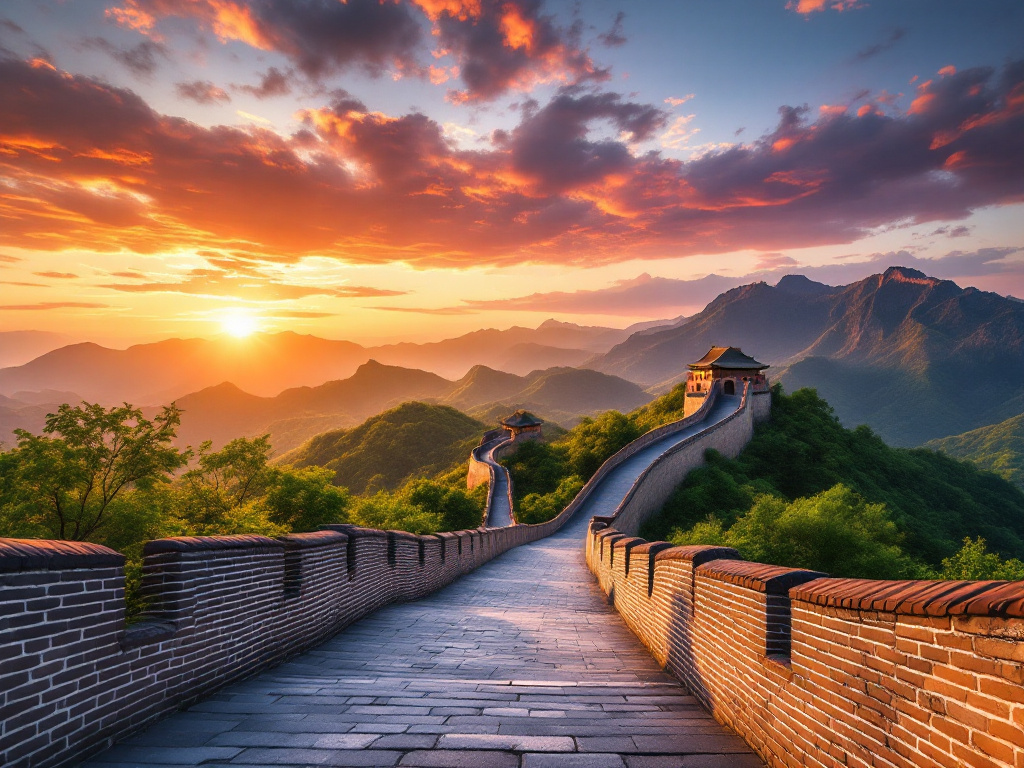 Den Kinesiske Mur ved Badaling