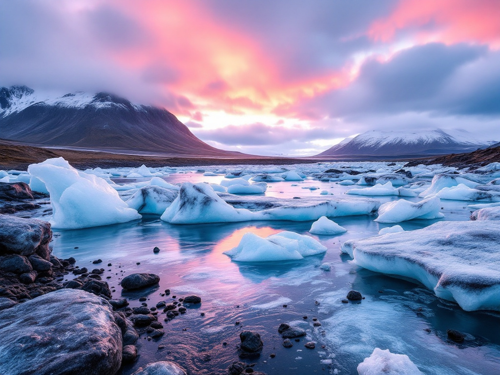 Jökulsárlón Gletsjerlagune