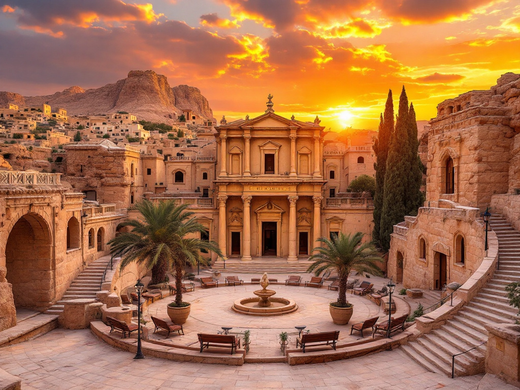 Det Romerske Teater i Amman