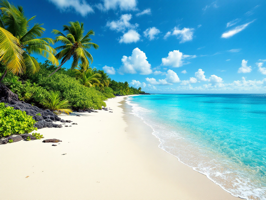 Kiritimatis Øde Strande