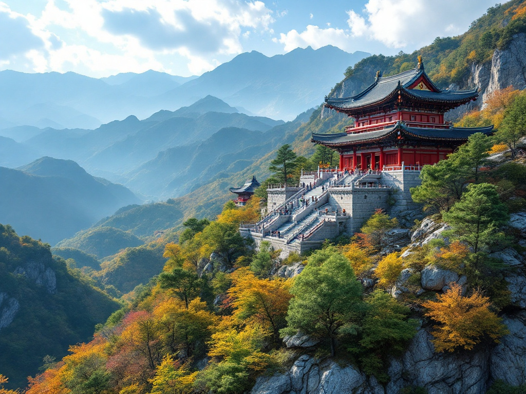 Myohyangsan-bjergene