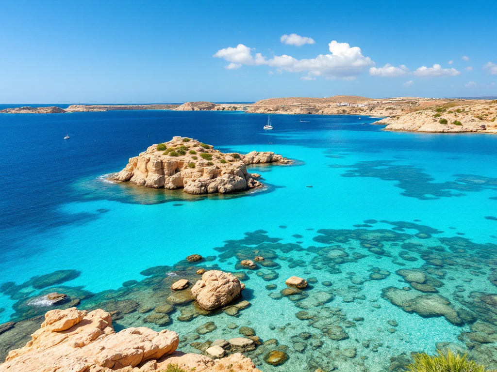 Blue Lagoon på Comino