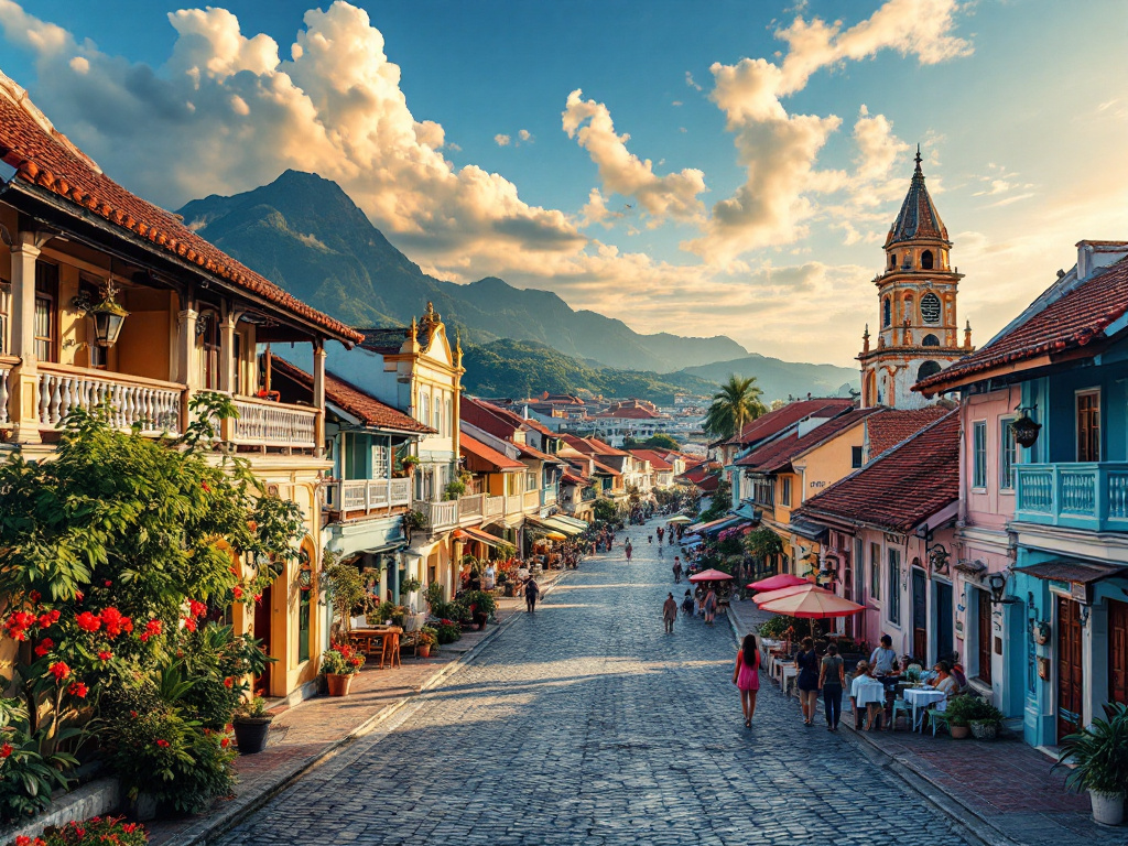 George Towns historiske bykerne