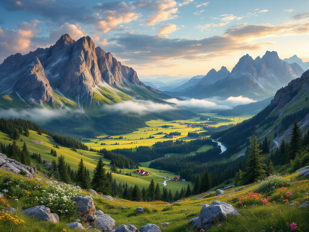 De Høje Tatra-bjerge