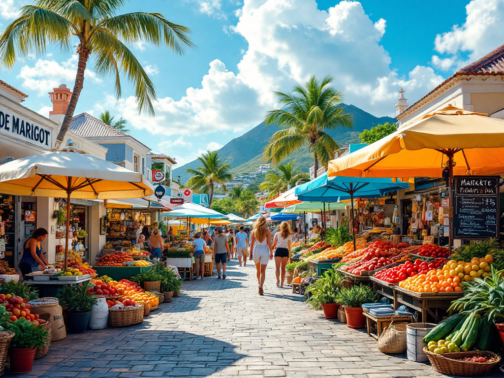 Marché de Marigot