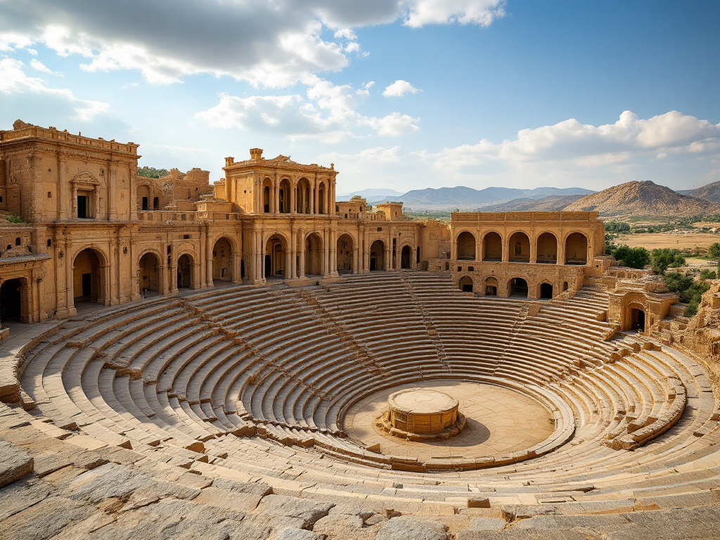 Det romerske teater i Bosra
