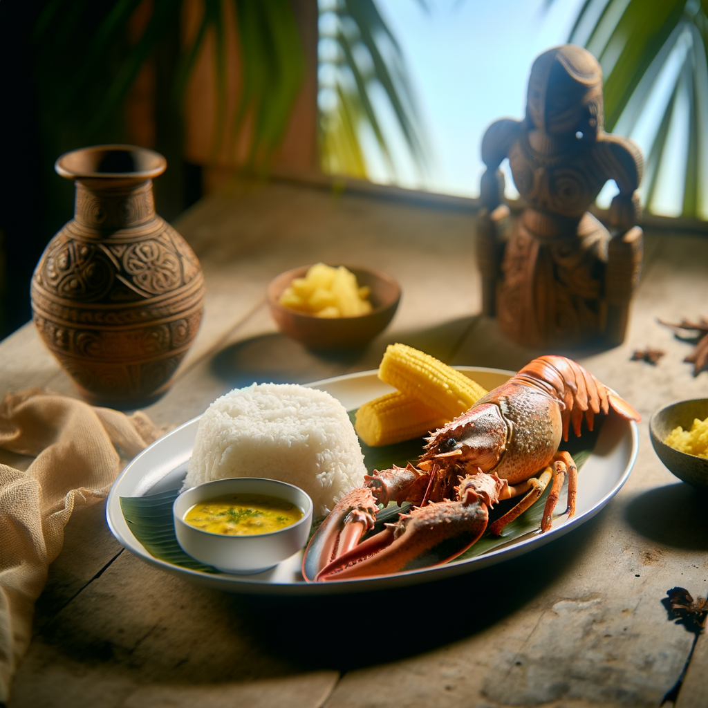 Langouste à la vanille