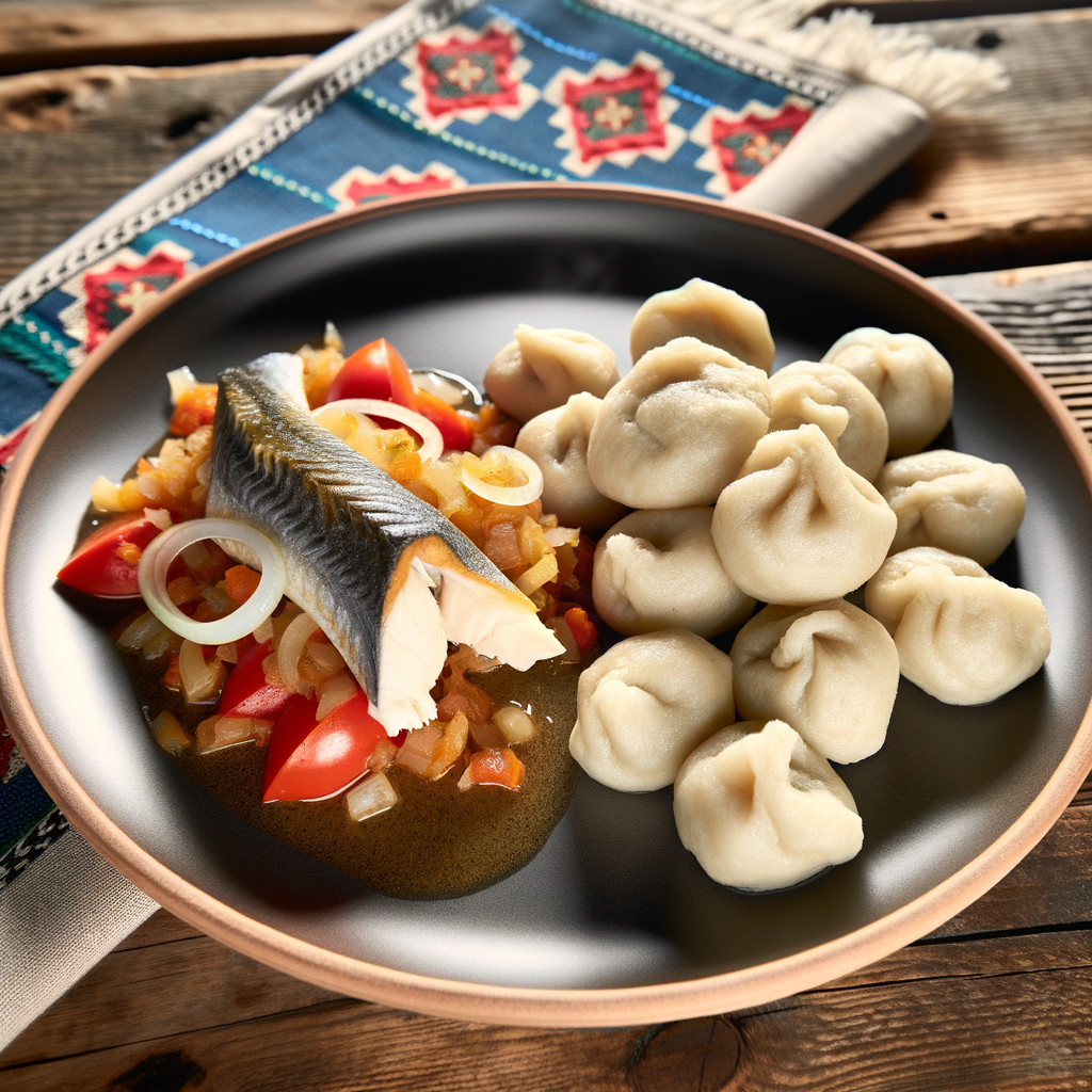 Saltfisk og dumplings