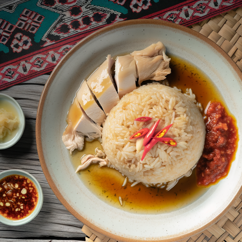 Hainanese Chicken Rice