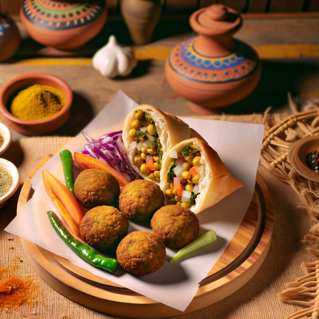 Tamia (sudanesisk falafel)