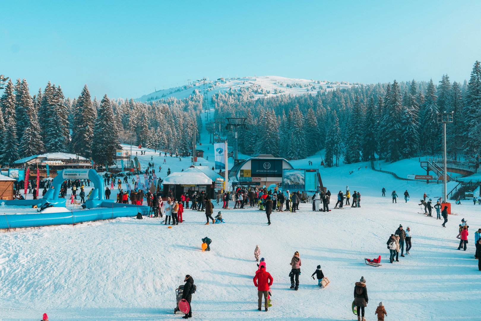 Kopaonik Skioplevelse scene 3