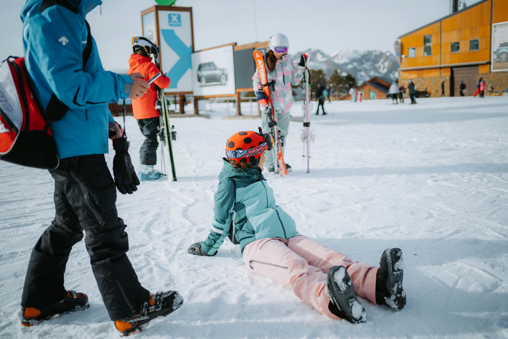 Familievenligt Skiområde scene 3