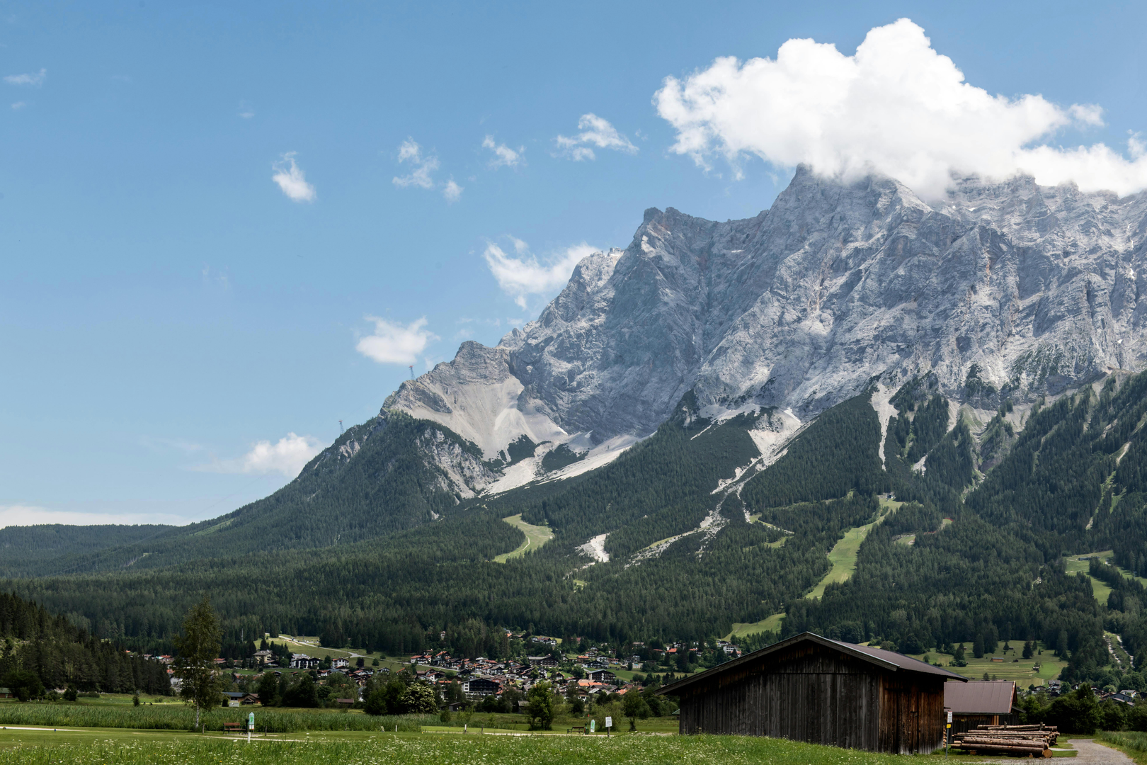 Panorama i Lermoos