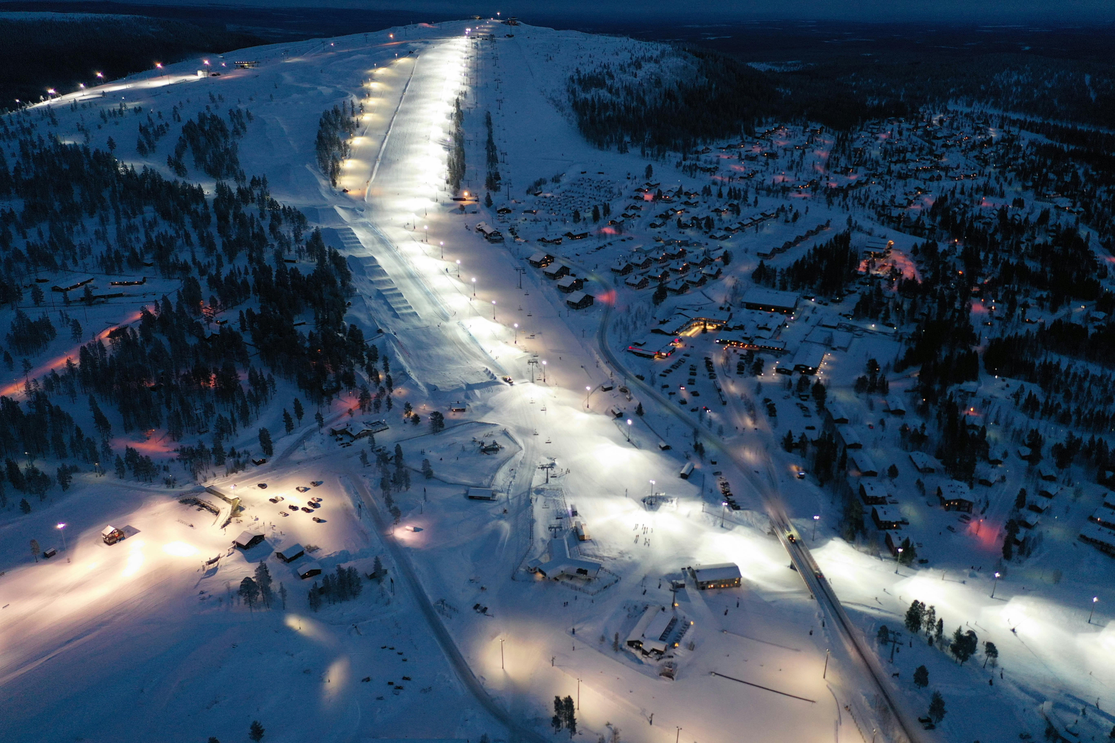 Skilandsby i Lofsdalen scene 3
