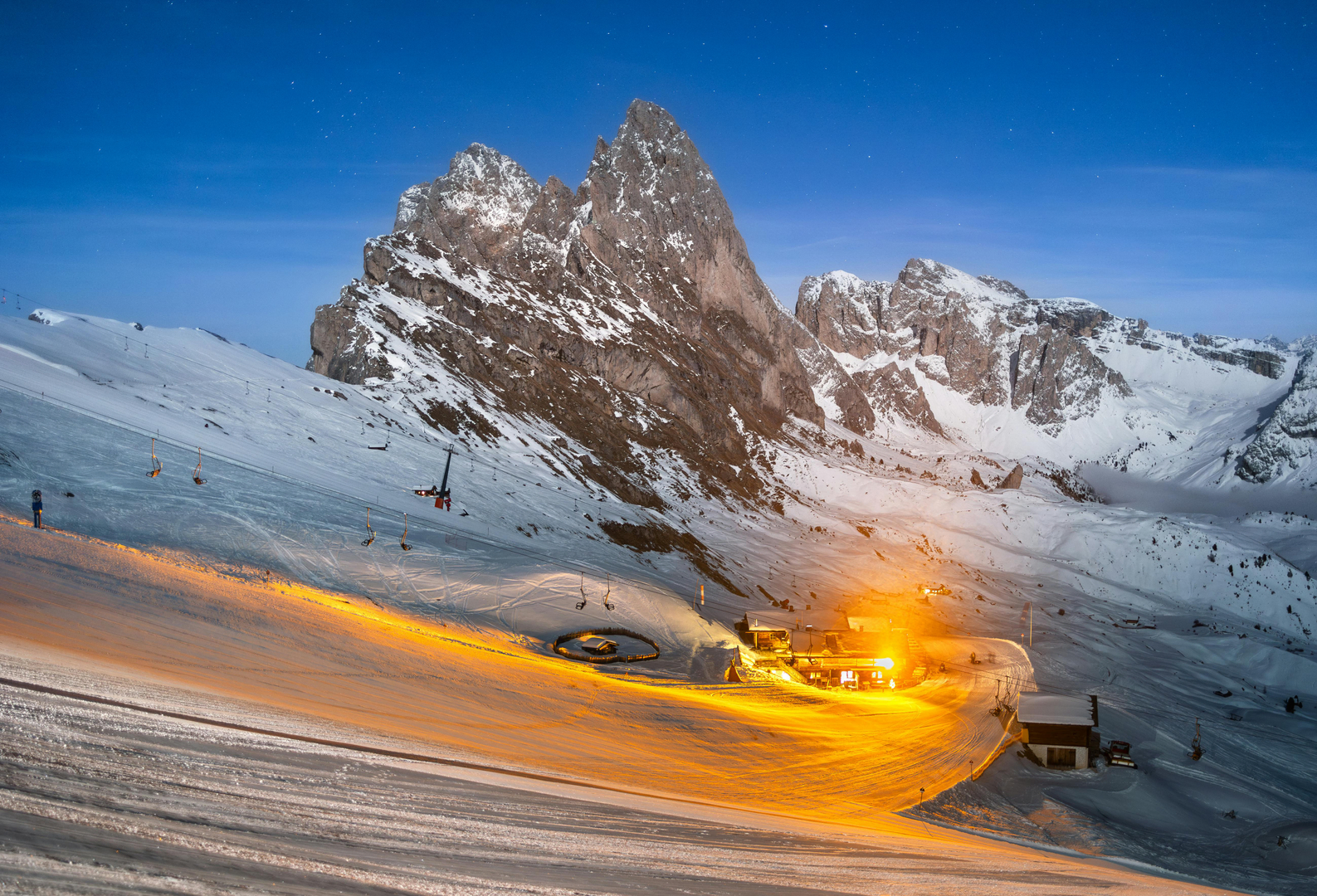 Gletscherski og Alpepass scene 2