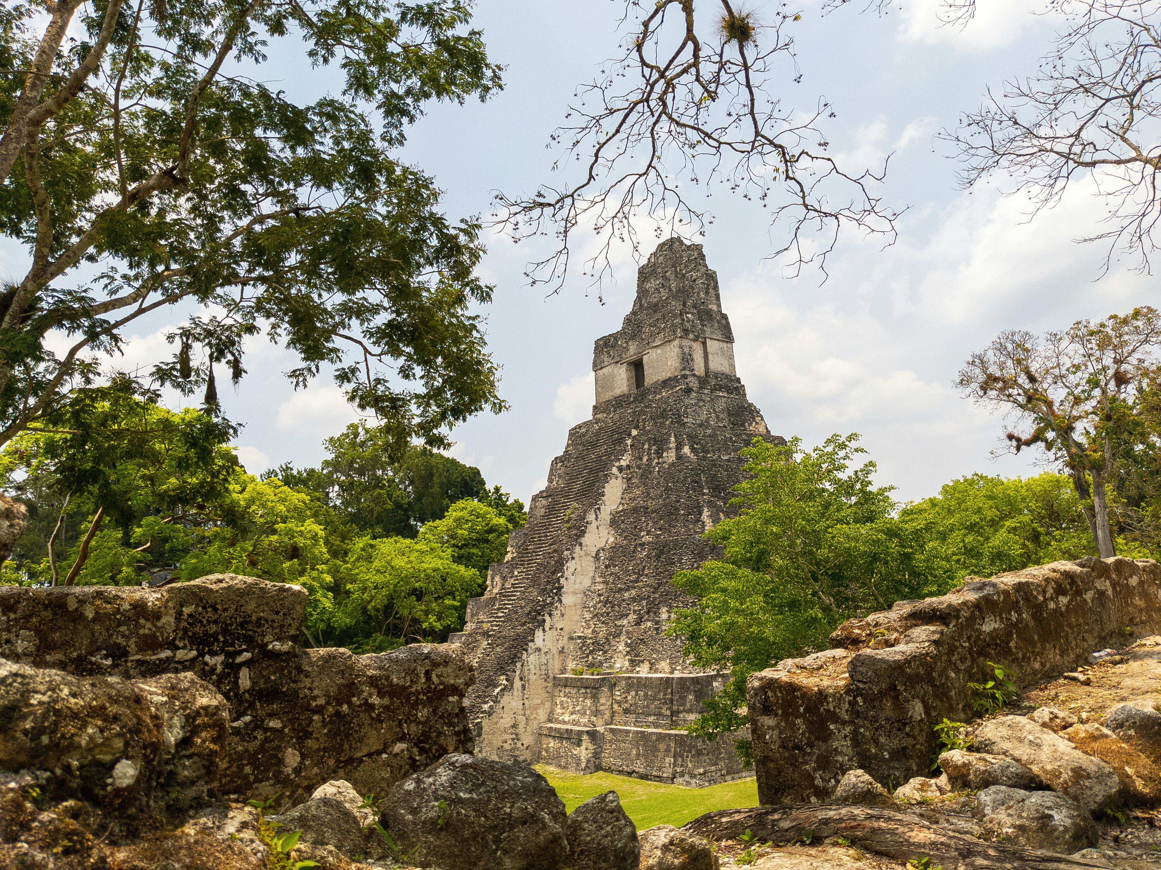 Ancient Mayan City scene 3